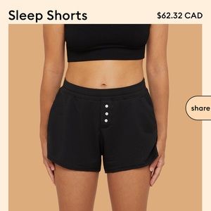 NWT thinx sleep shorts